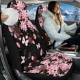 thumbnail image 2 of Uorisanigo Car Seat Covers Front Seats 2 Packs, Fluffy Pink Cherry Blossom Automotive Bucket Seat Covers for Cars SUV Pick-up Truck Sedan Seats Cover Cushion, Auto Accessories Decor, 2 of 7