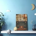 thumbnail image 5 of 12x18 inch Canvas Hanging Picture Vintage Radio And Sheet Music,Rustic Living Room,Bathroom,Cafes Wall Art Decor Canvas Prints,Modern Style Radio Retro Poster Painting,Gifts For Retro Lovers, 5 of 6