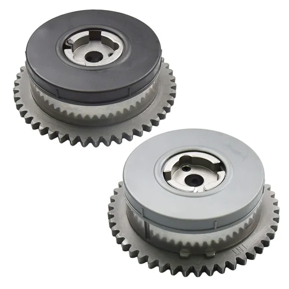 REVO Intake & Exhaust Camshaft Phaser VVT Gears 12638661 12627114 for 13-18 Cadillac ATS 2.0L &14-17 Buick Regal 2.5L