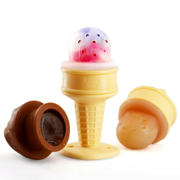 Alimentador de Frutas y Mordedor de Silicona Smily Mia para Bebés