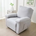 thumbnail image 7 of Waterproof Slipcover for Recliner Chair - Elastic Pet Child Proof Furniture Protector Set with 2 Armrest Covers, Seat & Back Cover, Machine Washable Polyester Spandex Blend, 7 of 7
