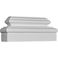 thumbnail image 4 of Ekena Millwork BASE21X09X05TR 21,25 x 9 x 5,63 Po Base Traditionnelle, 4 of 4