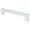 Chrome, variant on R. Christensen 9284-1BPN-C 128 mm CC Square Pull with Brushed Nickel