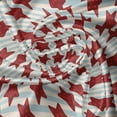 thumbnail image 5 of Ambesonne Stars Window Valance, Marine Inspired Stripes, 54" X 12", Pale Blue Ruby and Ivory, 5 of 5