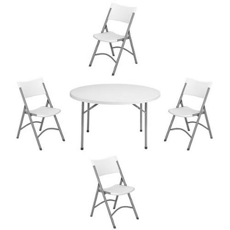 table round 4' seating Public Folding Seating NPS Round National Table inch 48