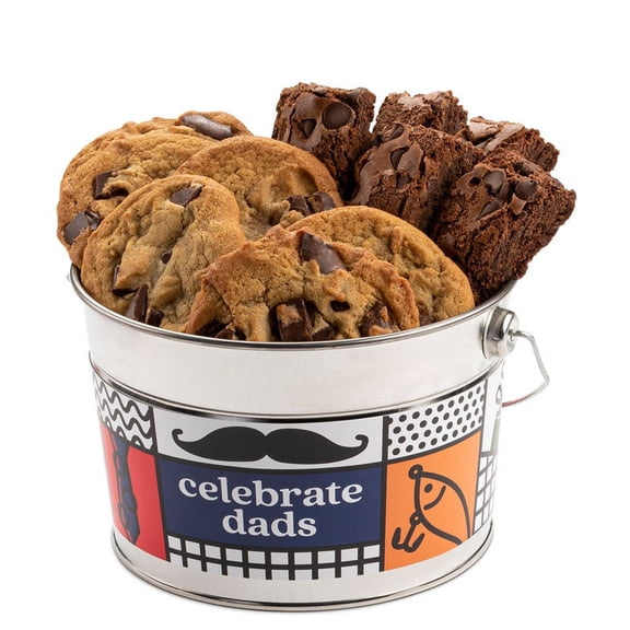 From You Flowers - Father's Day Cookie & Brownie Bucket