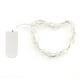thumbnail image 1 of Cadena Botón De Luz De Hadas Funciona Con Pilas De Agua Lámpara De Alambre De Cobre Lámpara De Cadena Para Interiores Y Exteriores De Boda De Navidad (Color Blanco Cálido) 3M / 9.8Ft 30-Led Luces Speravity HA026113-01, 1 of 6