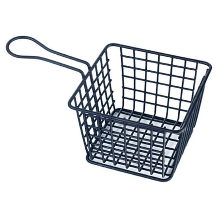

Stainless Steel Deep Fry Basket Square Mesh Net Strainer Basket with Long Handle Wire Mesh French Chip Frying Basket for Fries Shrimps Fish Frying Basket