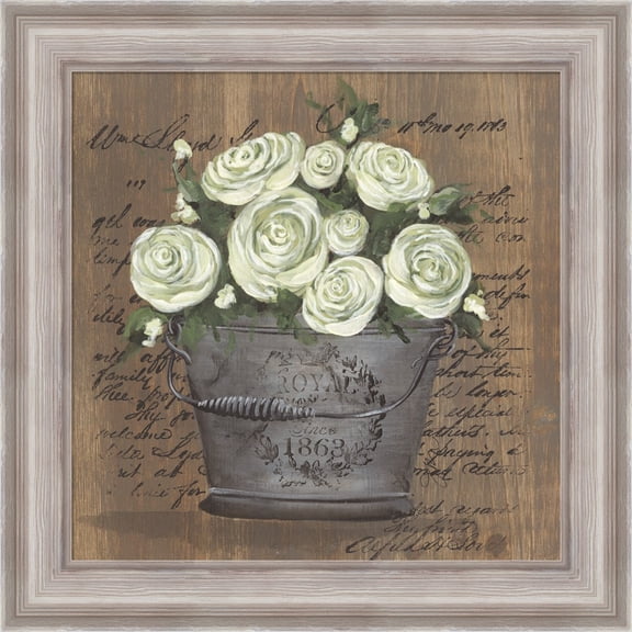 Great Art Now Heavenly Roses by Julie Norkus, Framed Wall Art, 20W x 20H