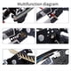 thumbnail image 4 of Alicates Pelacables Multifuncionales Alicates de Electricista Industrial para Pelar Cables Cortadores de Cables Herramientas Manuales para Terminales, 4 of 5