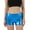 Blue, variant on Pxkloy Women's Metallic Booty Shorts Shiny High Waisted Rave Bottoms for Dance Festival Summer Stretch Club Party Costumes Black,XL
