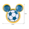 thumbnail image 3 of Plato Disney Mickey de Melamina con Silueta Divertida para Alimentos, 3 of 4