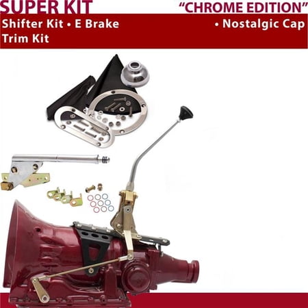 American Shifter FMX Shifter Kit 10 in. E-Brake Trim Kit for CB6F6
