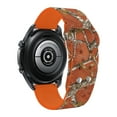 thumbnail image 3 of Realtree Edge HD Unisex Watch Band for Samsung Galaxy Watch - 20mm Short Burnt Orange by Affinity Bands, 3 of 5
