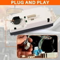 thumbnail image 3 of JMLIANG AC Heater Climate Control Panel Module for Silverado Sierra Tahoe Envoy Escalade Trailblazer 2003-2007, 3 of 10