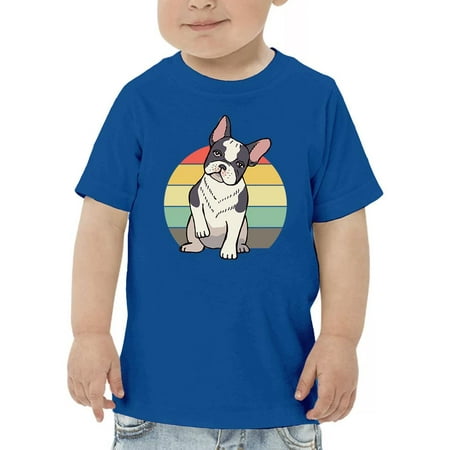 

Retro French Bulldog Sitting T-Shirt Toddler -Image by Shutterstock 2 Toddler