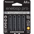 thumbnail image 1 of Panasonic Eneloop Pro AA High Capacity Ni-MH Battery (Pack of 8), 1 of 5
