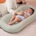 thumbnail image 4 of Boys and Girls Stretch Newborn Recliner Pillow, Baby Alphabet Recliner Pillow, Snug Removable Sofa Cushion, White, Super Soft Fit, 4 of 9