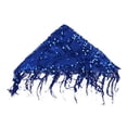 thumbnail image 1 of Minnieouse Bufanda de cadera para danza del vientre para mujer, accesorio de decoración, cinturones, disfraz de danza del vientre, hilo de malla de nailon, Cinturones Azul oscuro Minnieouse PS15803-05, 1 of 6