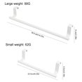 thumbnail image 2 of Perforation- Hanging Stainless Steel Towel Rack/rag Hanger/cabinet Door Back Towel Bar 4 Colors 2 Size, 2 of 5