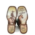 thumbnail image 2 of Men's Tin Haul Tangled Boots with I'm Country Sole Handcrafted Brown, 2 of 3