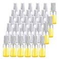 thumbnail image 1 of 30 pieces, 30ml, clear plastic refillable spray bottle with atomizer pump for essential oils, alcohol, samples, aromatherapy., 1 of 1