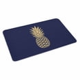 thumbnail image 2 of Pineapple Door Mat&nbsp;Indoor Outdoor Entrance,Non Slip Small Rug for Kitchen Bathroom Entryway Rug,Gold Yellow Navy Blue Tropical Fruit Summer Washable Doormat Floor Mat for Office 16x24 Inch, 2 of 8