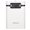 White, variant on M08 DIY Mobile Power Bank Case for 4x 18650 Batteries - Portable Charger Storage Box with Dual USB Output and Smart LCD Display (Black, 4.72x3.54x1.18 in / 12.0x9.0x3.0 cm)
