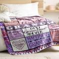 thumbnail image 6 of Grandma Gifts, Grandma Blanket 60''''x 50'''', Gifts for Grandma Birthday from Grandkids, Grandmother Grandma Birthday Gifts, Best Grandma Gifts, Grandma Gifts from Granddaughter Grandson, 6 of 6