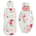 thumbnail image 2 of Anti-shock Baby Wrap, Breathable Absorb Sweat Skin-friendly Baby Wrap Beautiful Cute  For Photo Prop For 0 To 3 Months For Daily Wear, 2 of 8