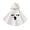 j68-Light Gray, variant on LIIPEE Kids Halloween Costumes Boys Girls Unisex Hooded Cute Ghost Capes Dress Up Clothes,4-5 Years