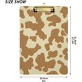 thumbnail image 3 of GZHJMY Cow Clipboards Acrylic A4 Letter Size Clipboards with Metal Clip for Nurses, Students, Teachers, Classroom, Office, 3 of 7
