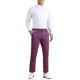 thumbnail image 2 of INSPIRE CHIC Pantalones de vestir de cuadros ajustados de color bloque para hombre 34 Rojo Azul, 2 of 7