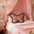 thumbnail image 4 of AuroraX Soft Throw Pillows for Couch,Decorative Cute Butterfly Shaped Pink Throw Pillow,Farmhouse Valentines Day Couch Home Decoration Gifts for Women Mom, 4 of 6