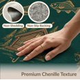 thumbnail image 6 of ODIKA 6'x9' Washable Area Rug Easy Care, Non-Shedding, Fish Emblems Cabin Border Theme Trout Lure Bass Fishing Vintage Refined for Queen Size Bedroom Under Bed Master Suite, 6 of 7