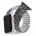 thumbnail image 1 of Correa de reloj elástica para Iwatch 40mm 44mm 42mm 45/49mm correa de acero inoxidable para Apple Watch Series 8 7 6 5 4 3 Se expansión de lujo Tan Jianjun  unisex, 1 of 2