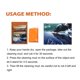 thumbnail image 5 of melotizhi Car Clay Bar Premium Grade Clay Bars Auto Detailing Clay Bar Kit With Towel Clay Bar Cleaner With Washing And Adsorption Capacity For Car Wash Car Detailing Clean Glass, Blue, 5 of 8