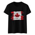 thumbnail image 2 of Binmer T-Shirt à Manches Courtes Imprimé pour Femmes, 2 of 6