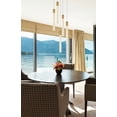 thumbnail image 2 of Weston 5 lights pendant in black, 2 of 7