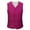 Hot Pink, variant on Jacenvly Winter Puffer Vest for Women Cropped Stylish Misses Waistcoat Gilet Jacket Coat Outwear Solid Keep Warm Tops