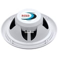 thumbnail image 3 of 2) New Boss Audio MR6W 6.5" 180W Dual Cone Marine/Boat Speakers White, 3 of 5