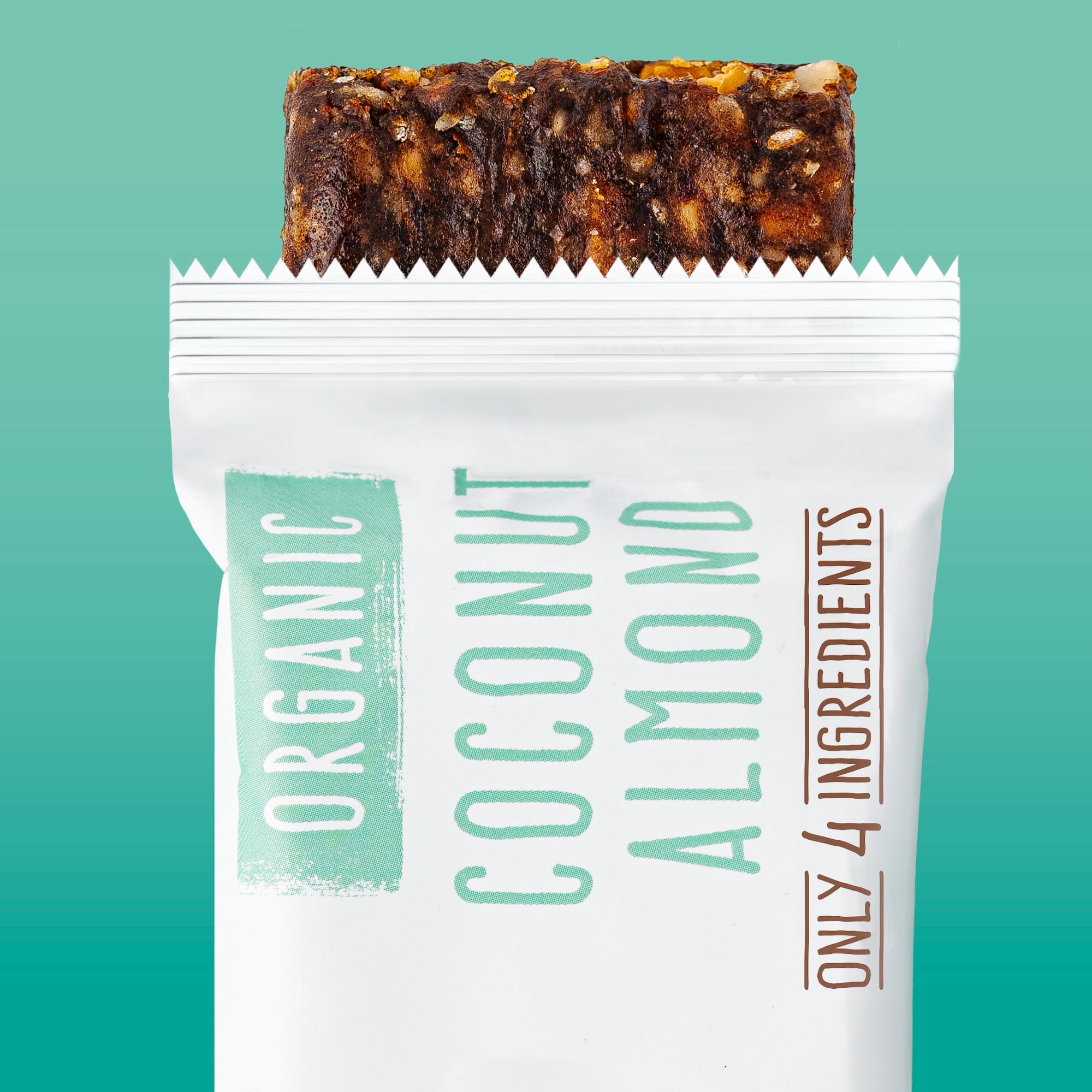 Organic Coconut Fruit & Nut Bar, Jonesbar, Certified Organic & Kosher, Gluten Free, Vegan, 12 Count (Pack of 1)