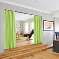 thumbnail image 2 of LAGarden 54"x108" Outdoor Privacy Curtain Panel Tab Top UV30+ Backyard Patio Gazebo Cabana Deck Pergola 20 Piece, 2 of 9