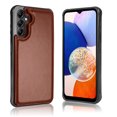thumbnail image 3 of Njjex Wallet Case For Samsung Galaxy A14 5G PU Leather ID Cash Credit Card Holder Slots Magnetic Closure Flip Cover [Brown], 3 of 7
