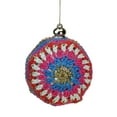 thumbnail image 3 of Northlight Knitted Christmas Disc Ornament - 4" (100mm) - Multicolor, 3 of 3