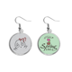 thumbnail image 1 of duda negro lindo patron de chat colgante decorativo temporada pendientes de primavera joyas Unbranded M, 1 of 3