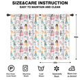 thumbnail image 2 of Blackout Kids Curtains,Fantasy Princess Pattern Childrens Insulated Curtains Set Of 2,Bedroom Essentials,Toddler Room Decor 42"x63", 2 of 5