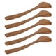 thumbnail image 2 of Cuchara De Cocina De Madera, Cuchara De Madera Natural Suave Vintage A Prueba De Calor Mango Cilíndrico De Ahorro De Espacio Para El Hogar Ccdes Otros, 2 of 8