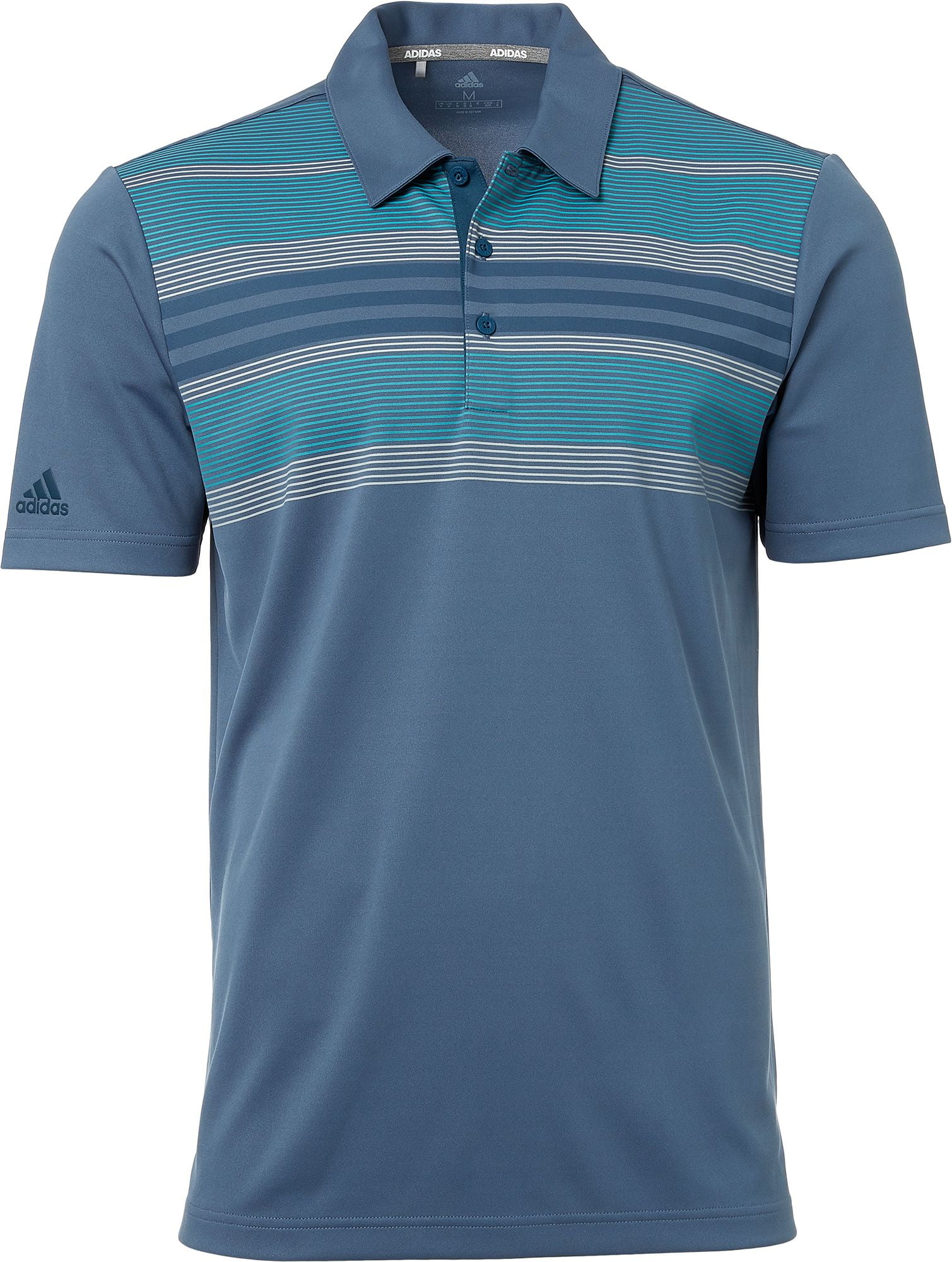 adidas men's drive bold sport golf polo