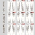 thumbnail image 3 of Tatuaje de cejas semipermanente de imitación ecológica, pasta para cejas, adhesivo de transferencia de agua, resistente al agua, 3 of 5